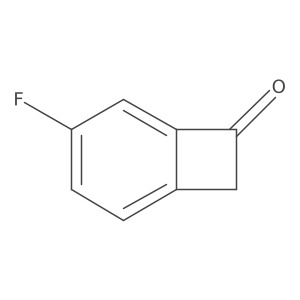 5-Fluorobenzocyclobutene-1(2H)-one结构式