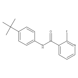 n-(4-Tert-butylphenyl)-2-fluoronicotinamide Structure