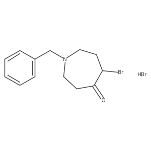1-Benzyl-5-bromoazepan-4-one hydrobromide结构式