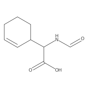 2-(Cyclohex-2-EN-1-YL)-2-formamidoacetic acid Structure