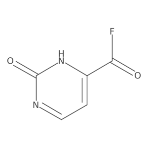 2-oxo-1H-pyrimidine-6-carbonyl fluoride结构式