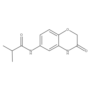 n-(3-Oxo-3,4-dihydro-2h-benzo[b][1,4]oxazin-6-yl)isobutyramide Structure