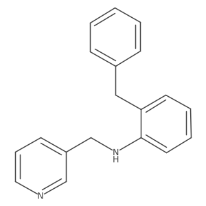 N-[2-(Phenylmethyl)phenyl]-3-pyridinemethanamine Structure