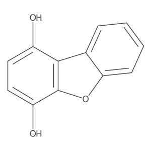 Dibenzofuran-1,4-diol结构式