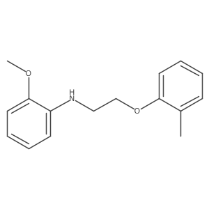 2-Methoxy-N-[2-(2-methylphenoxy)ethyl]aniline结构式