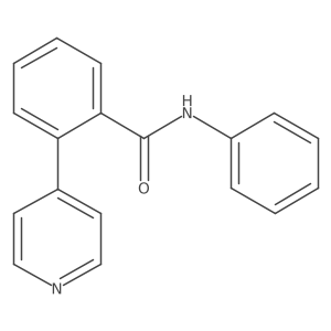 N-Phenyl-2-(4-pyridinyl)benzamide结构式