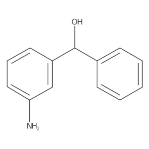 (I+/-R)-3-Amino-I+/--phenylbenzenemethanol结构式