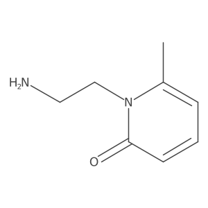 1-(2-Aminoethyl)-6-methyl-2(1H)-pyridinone Structure