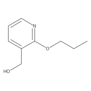 (2-Propoxypyridin-3-yl)methanol Structure