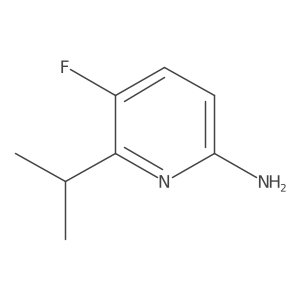 5-Fluoro-6-isopropylpyridin-2-amine结构式
