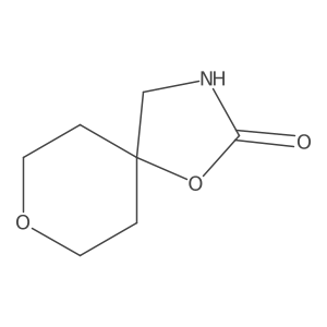 1,8-Dioxa-3-azaspiro[4.5]decan-2-one Structure