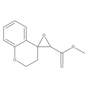 Methyl spiro[chromane-4,2'-oxirane]-3'-carboxylate结构式