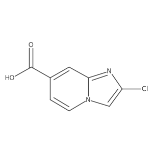 2-Chloroimidazo[1,2-a]pyridine-7-carboxylic acid Structure