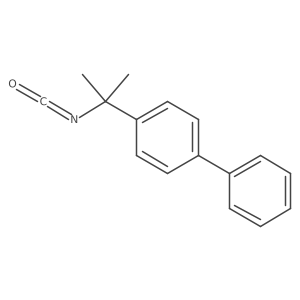 1-(2-Isocyanatopropan-2-yl)-4-phenylbenzene Structure