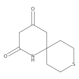 9-Thia-1-azaspiro[5.5]undecane-2,4-dione Structure