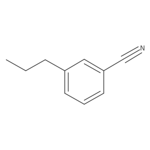 3-Propylbenzonitrile结构式