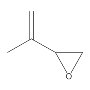 (2S)-2-(prop-1-en-2-yl)oxirane结构式