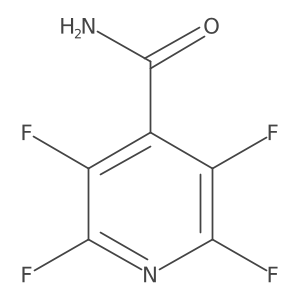 2,3,5,6-Tetrafluoroisonicotinamide结构式