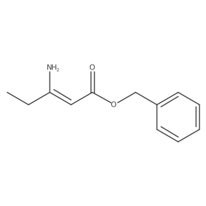 Benzyl 3-amino-2-pentenoate结构式