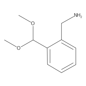 [2-(Dimethoxymethyl)phenyl]methanamine结构式