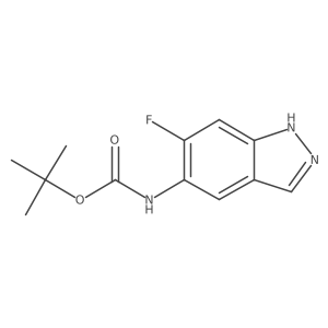 Tert-butyl (6-fluoro-1H-indazol-5-yl)carbamate Structure