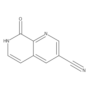8-Oxo-7,8-dihydro-1,7-naphthyridine-3-carbonitrile Structure
