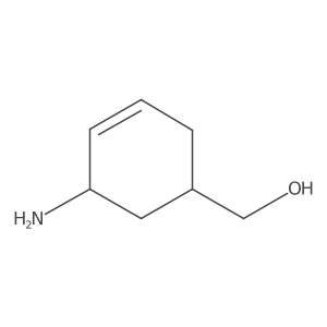 (5-Amino-cyclohex-3-enyl)-methanol结构式