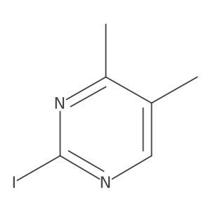 2-Iodo-4,5-dimethylpyrimidine结构式