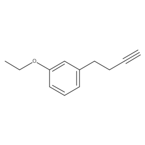1-(But-3-yn-1-yl)-3-ethoxybenzene Structure