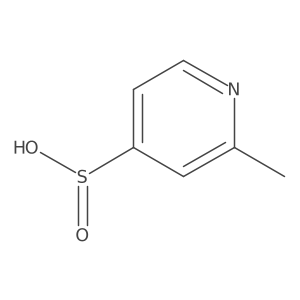 2-Methylpyridine-4-sulfinic acid结构式
