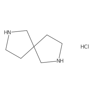 2,7-Diazaspiro[4.4]nonane hydrochloride Structure