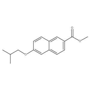 Methyl 6-isobutoxy-2-naphthoate Structure