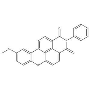 1H-Xantheno[2,1,9-def]isoquinoline-1,3(2H)-dione, 9-methoxy-2-phenyl- Structure
