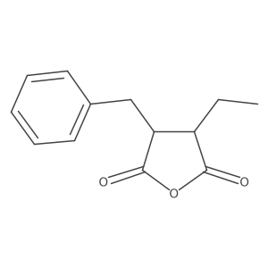 3-Benzyl-4-ethyldihydrofuran-2,5-dione结构式