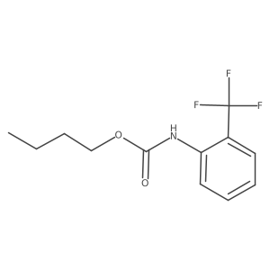 butyl N-[2-(trifluoromethyl)phenyl]carbamate结构式