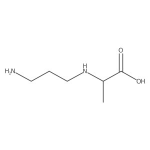 N-(3-Aminopropyl)-L-alanine结构式