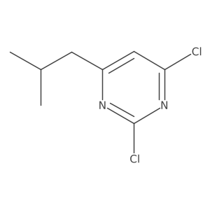 2,4-Dichloro-6-isobutylpyrimidine Structure