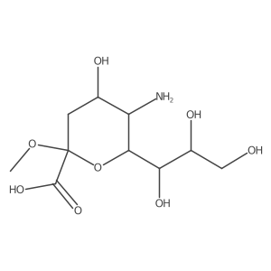 2-O-Methyl-alpha-neuraminic acid结构式