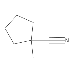 1-Methylcyclopentane-1-carbonitrile结构式