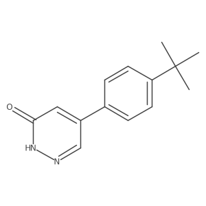 5-(4-tert-Butylphenyl)pyridazin-3(2H)-one Structure