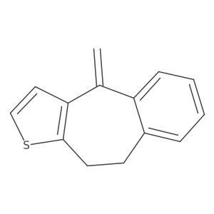 4-Methylene-9,10-dihydro-4H-1-thia-benzo[f]azulene Structure