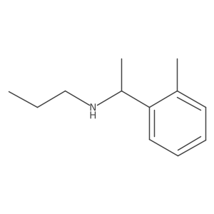 [1-(2-Methylphenyl)ethyl](propyl)amine结构式