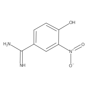 4-Amidino-2-nitrophenol结构式