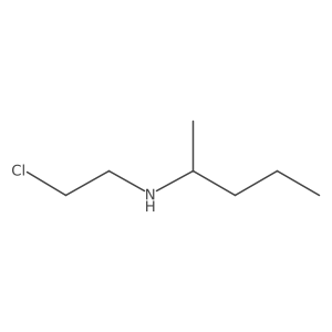 N-(2-Chloroethyl)-2-pentanamine Structure