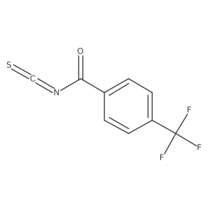 4-(Trifluoromethyl)benzoyl isothiocyanate结构式