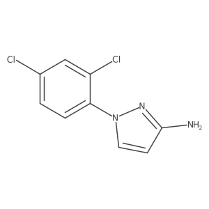 1-(2,4-dichlorophenyl)-1H-pyrazol-3-amine结构式