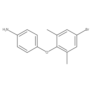 4-(4-Bromo-2,6-dimethylphenoxy)aniline Structure