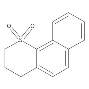 2H-Naphtho[1,2-b]thiopyran, 3,4-dihydro-, 1,1-dioxide Structure