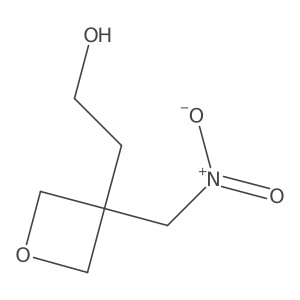 3-(Nitromethyl)-3-oxetaneethanol Structure