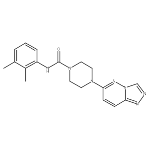 N-(2,3-dimethylphenyl)-4-{[1,2,4]triazolo[4,3-b]pyridazin-6-yl}piperazine-1-carboxamide Structure